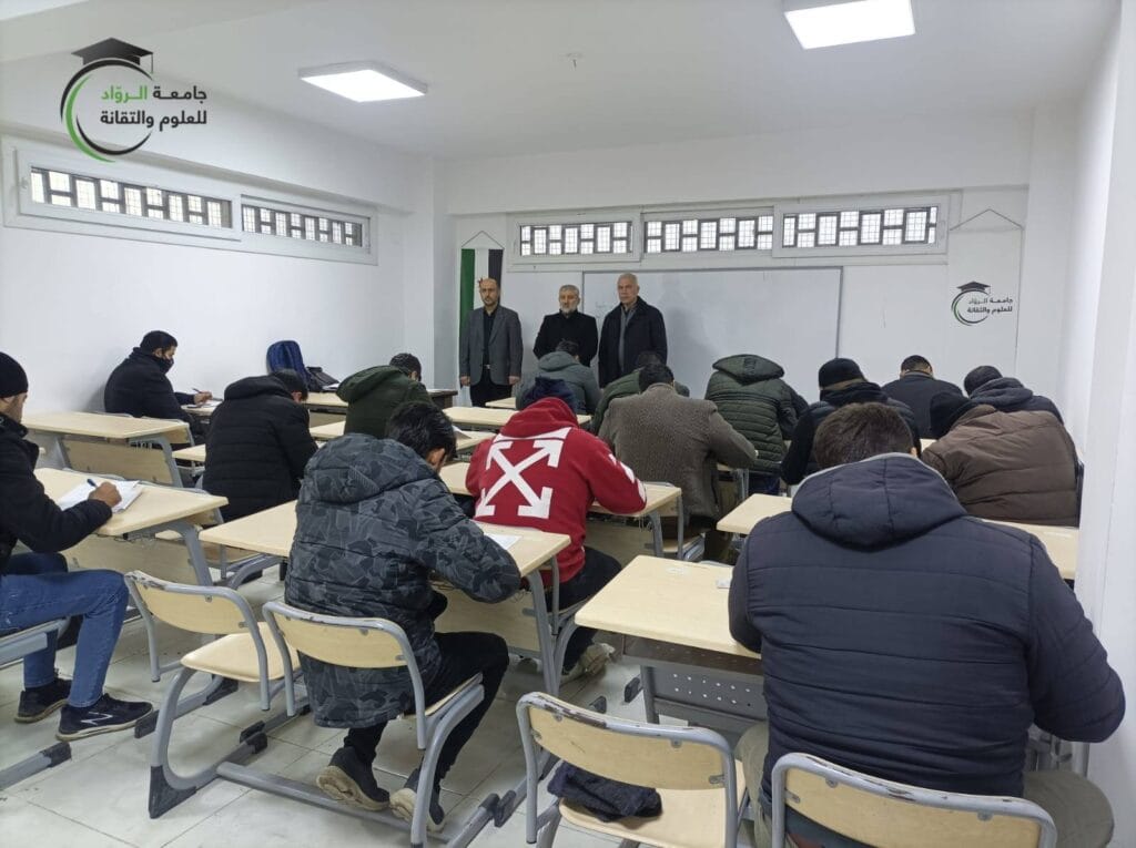 جولة تفقدية لامتحانات الفصل الدراسي