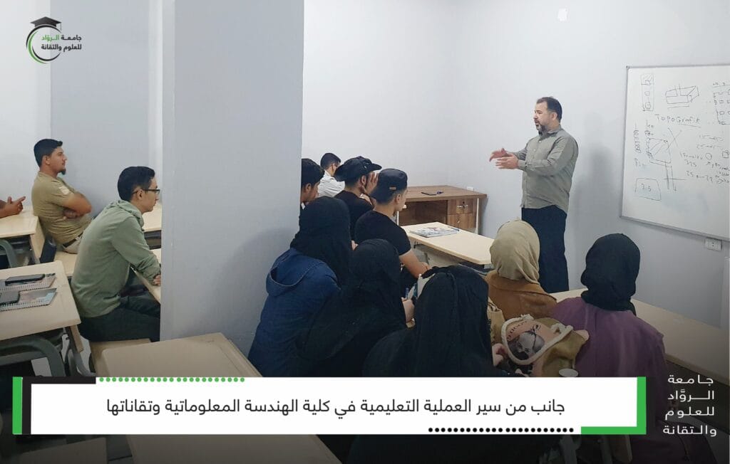 سير العملية التعليمية في كلية العلوم الإدارية والمالية