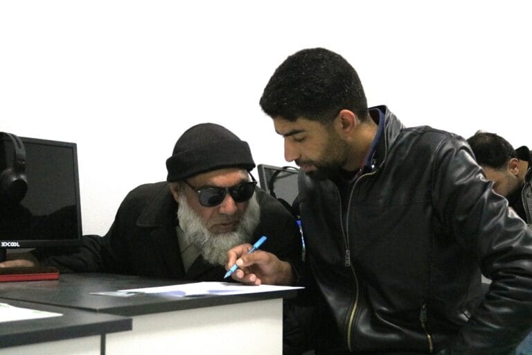 توفير بيئة امتحانية داعمة لطلابنا المكفوفين