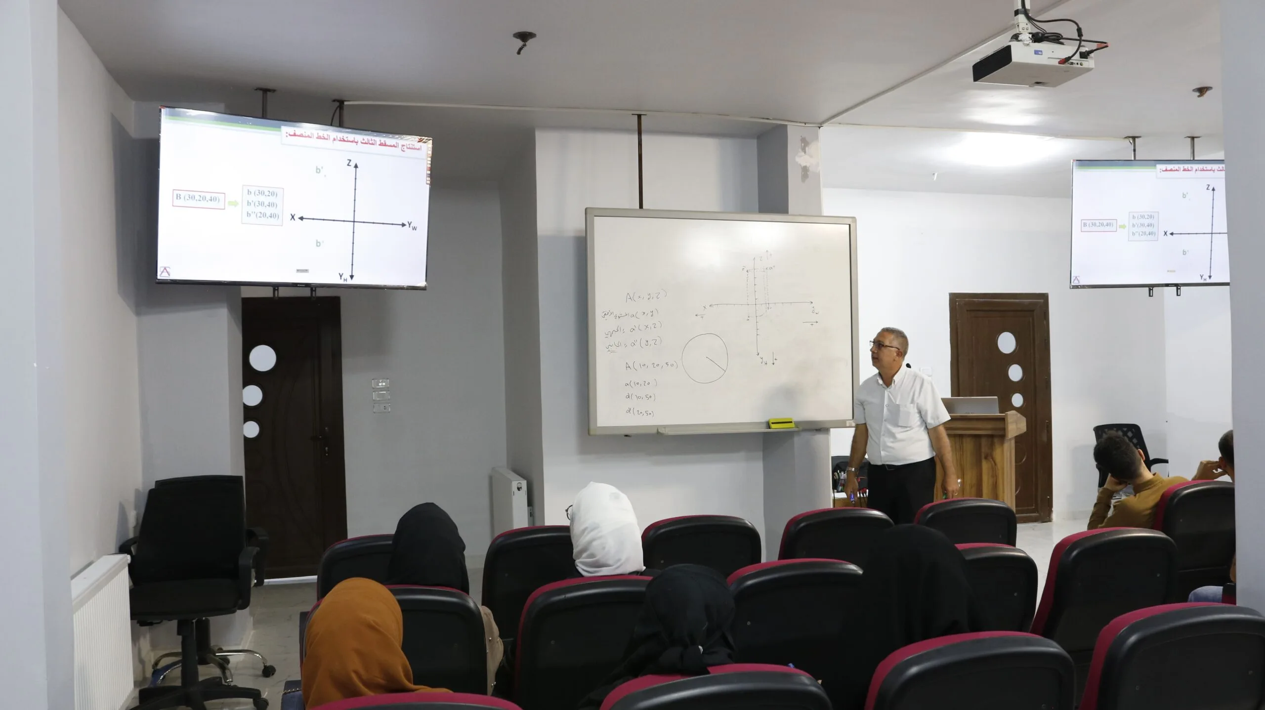من مرافق كلية هندسة البناء وإعادة الإعمار