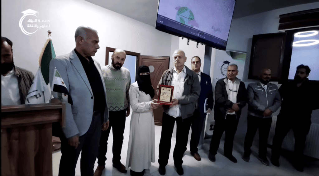 تكريم الطلاب المتفوقين الأوائل من كل فرع  في مركز جرابلس