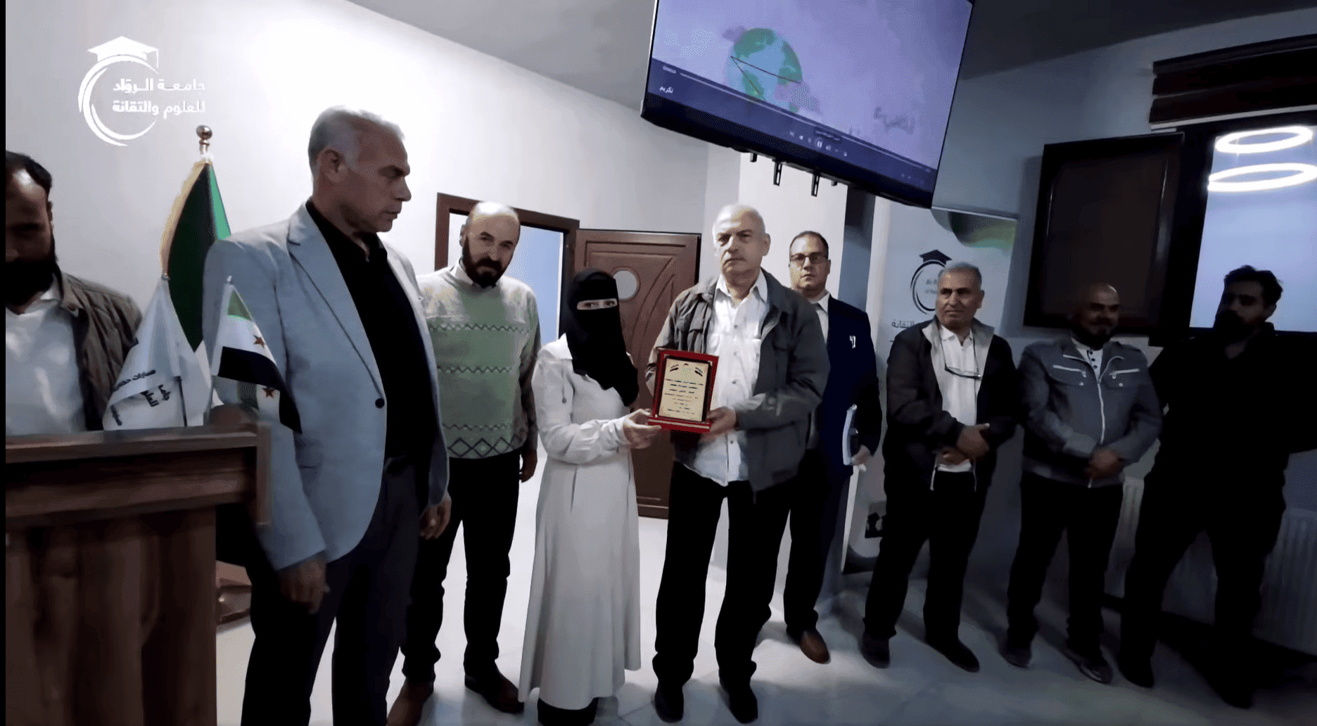 تكريم الطلاب المتفوقين الأوائل من كل فرع  في مركز جرابلس