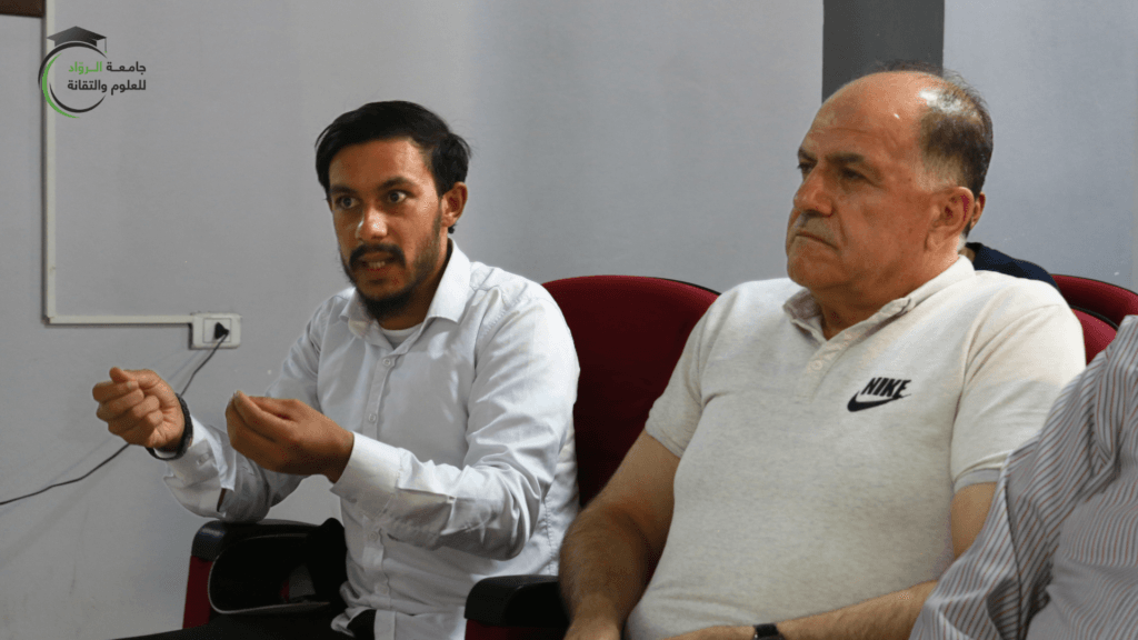 رئاسة الجامعة تلتقي أعضاء اتحاد طلبة جامعة الرواد للعلوم والتقانة