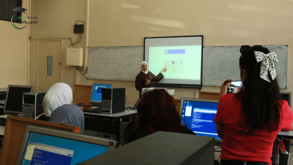 جامعة الرواد تنظم زيارة علمية لعدد من طلاب كلية الهندسة المعلوماتية وكلية هندسة البناء وإعادة الإعمار إلى جامعة حلب